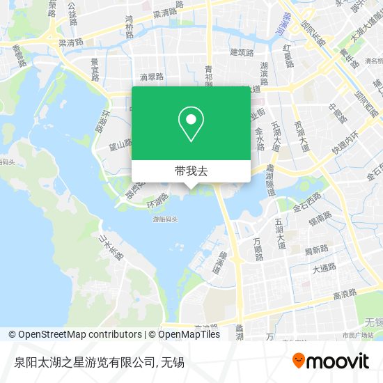 泉阳太湖之星游览有限公司地图