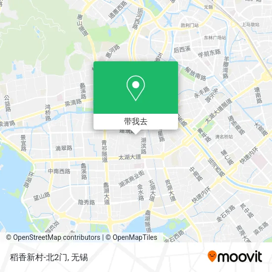 稻香新村-北2门地图