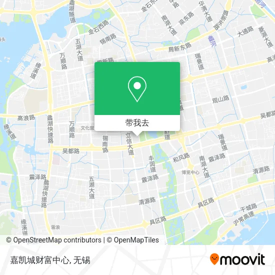 嘉凯城财富中心地图