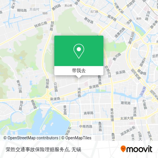 荣胜交通事故保险理赔服务点地图