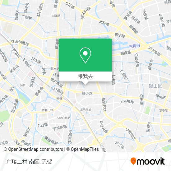 广瑞二村-南区地图