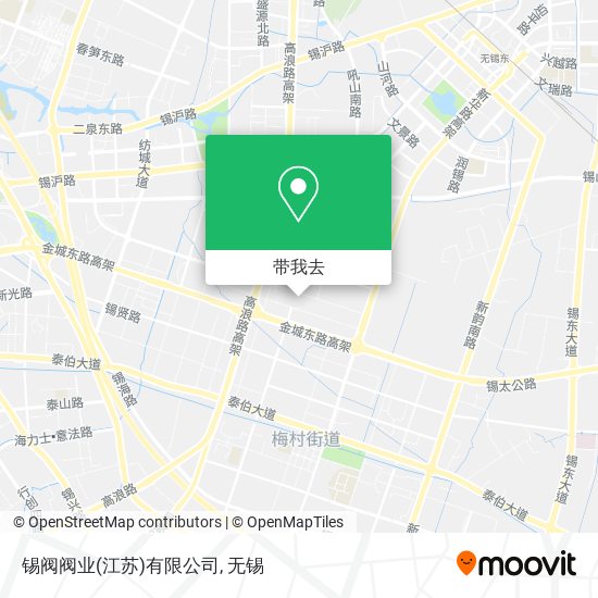 锡阀阀业(江苏)有限公司地图