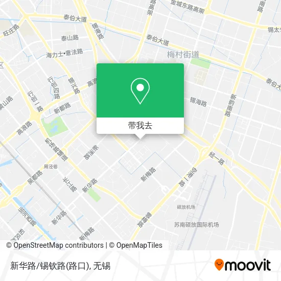 新华路/锡钦路(路口)地图