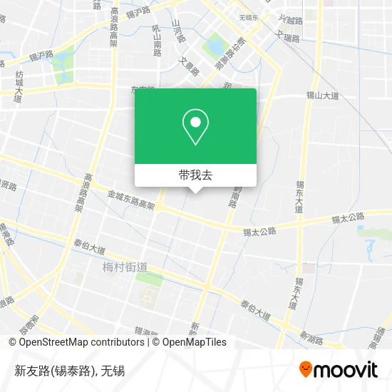 新友路(锡泰路)地图