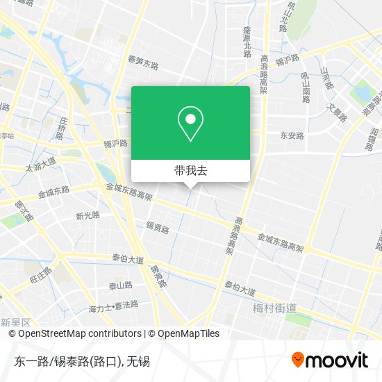 东一路/锡泰路(路口)地图