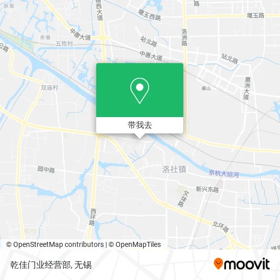 乾佳门业经营部地图