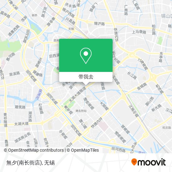 無夕(南长街店)地图