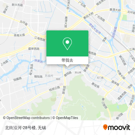 北街沿河-28号楼地图