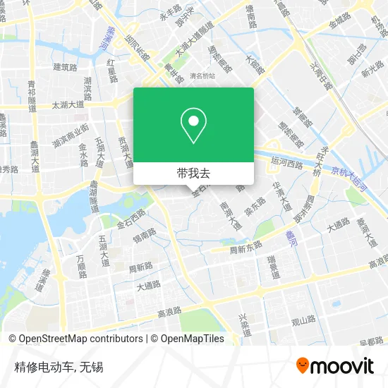 精修电动车地图