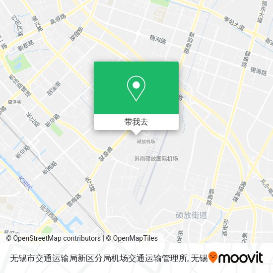 无锡市交通运输局新区分局机场交通运输管理所地图