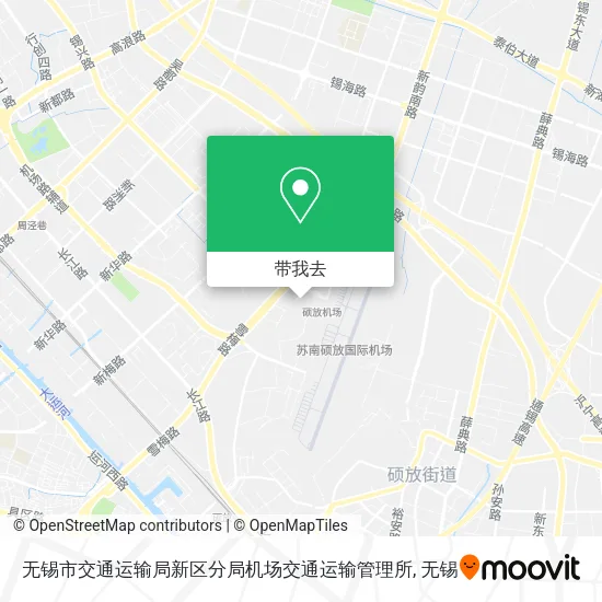 无锡市交通运输局新区分局机场交通运输管理所地图