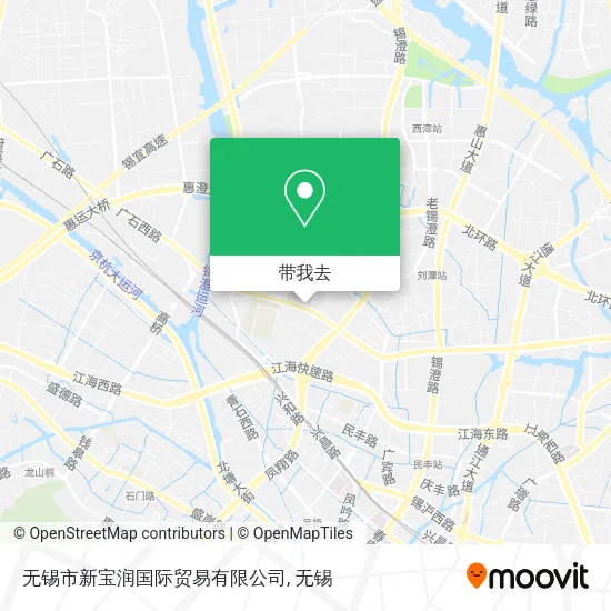 无锡市新宝润国际贸易有限公司地图