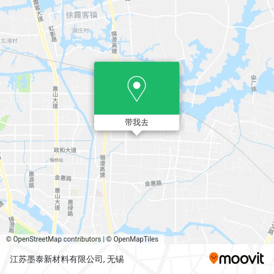 江苏墨泰新材料有限公司地图