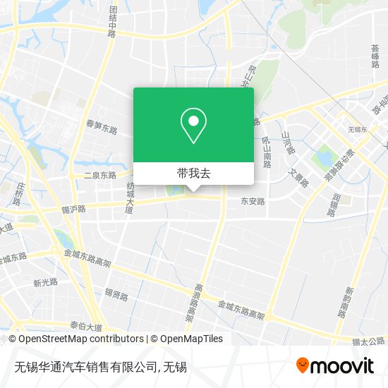 无锡华通汽车销售有限公司地图