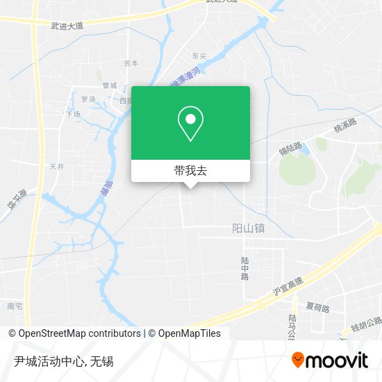 尹城活动中心地图
