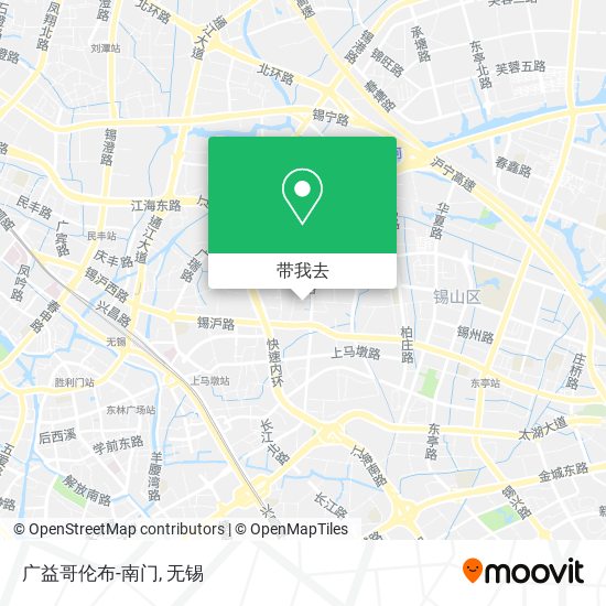 广益哥伦布-南门地图