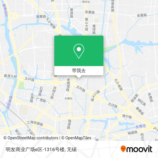 明发商业广场e区-1316号楼地图