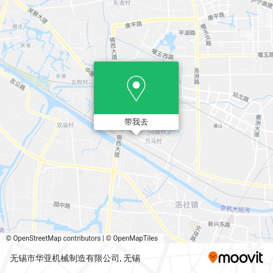 无锡市华亚机械制造有限公司地图