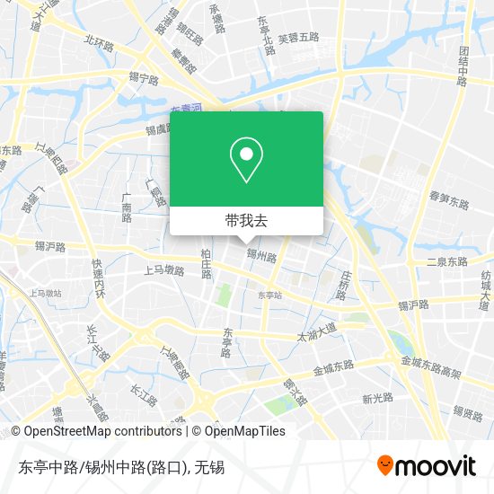 东亭中路/锡州中路(路口)地图