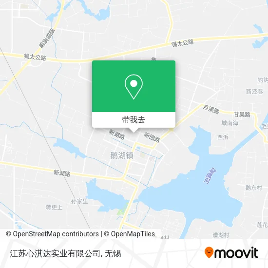 江苏心淇达实业有限公司地图