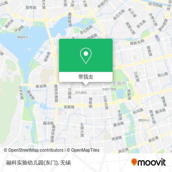 融科实验幼儿园(东门)地图