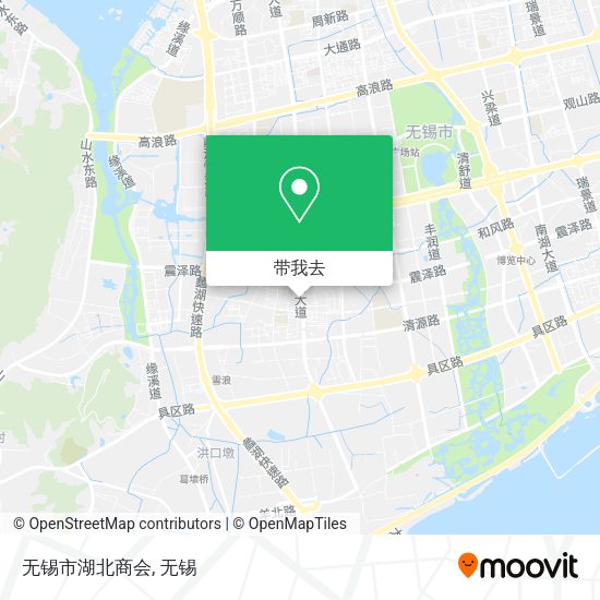 无锡市湖北商会地图