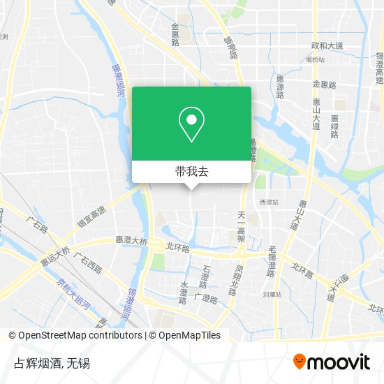 占辉烟酒地图