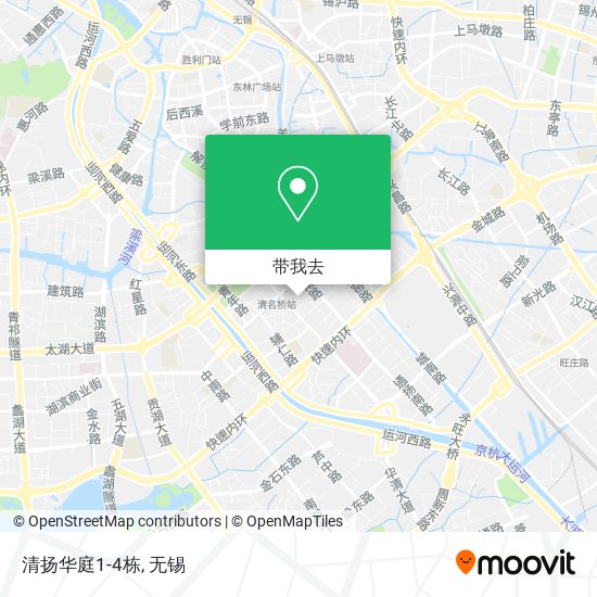 清扬华庭1-4栋地图
