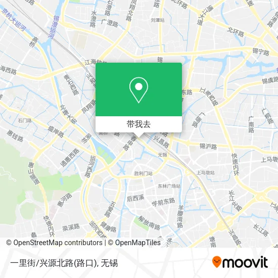 一里街/兴源北路(路口)地图