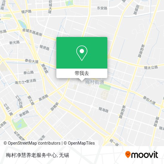 梅村净慧养老服务中心地图