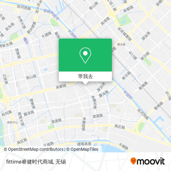 fittime睿健时代商城地图