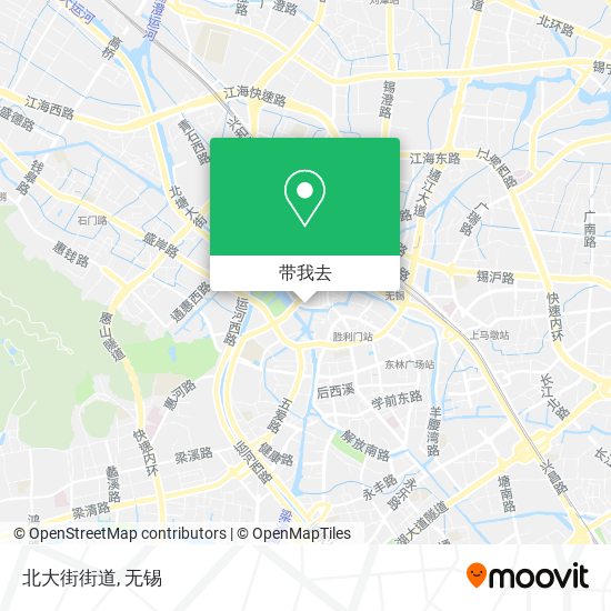 北大街街道地图