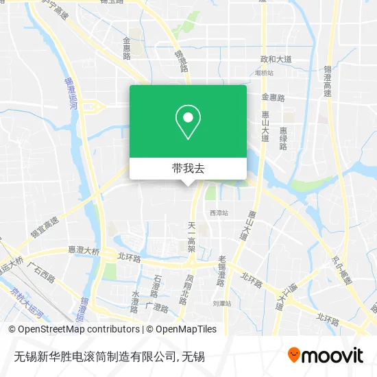 无锡新华胜电滚筒制造有限公司地图