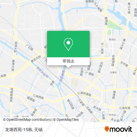 龙塘西苑-15栋地图