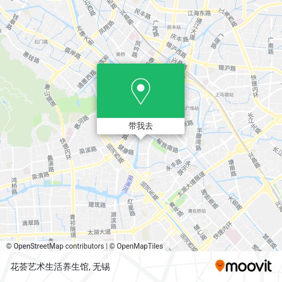 花荟艺术生活养生馆地图