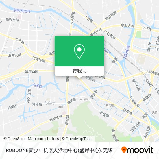 ROBOONE青少年机器人活动中心(盛岸中心)地图