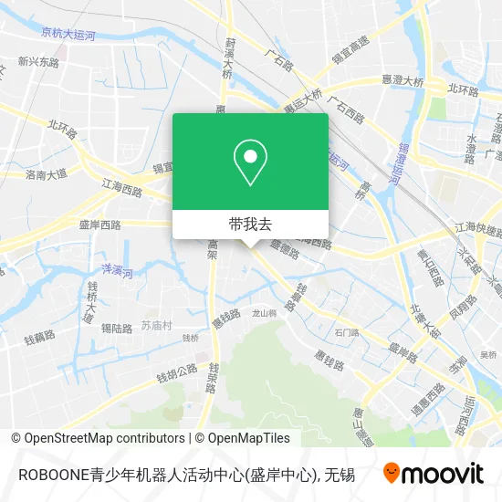 ROBOONE青少年机器人活动中心(盛岸中心)地图