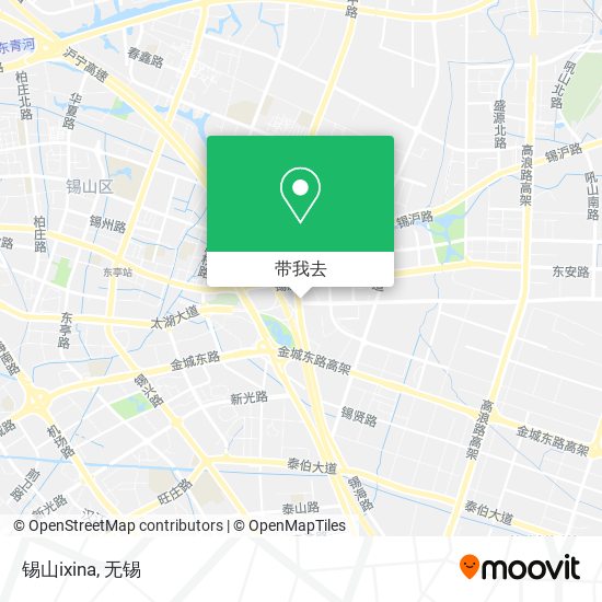 锡山ixina地图