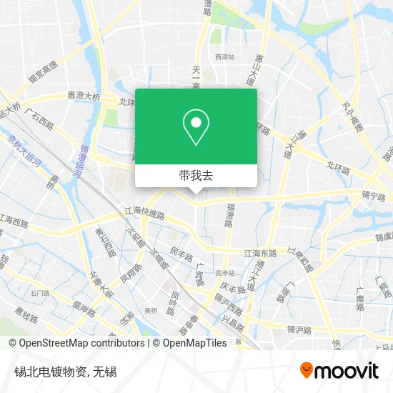 锡北电镀物资地图