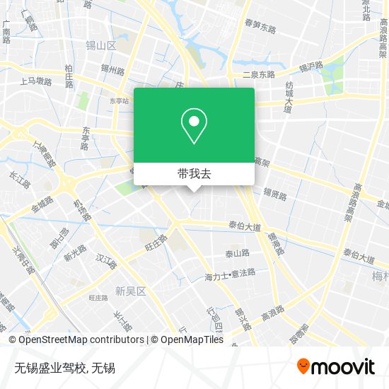 无锡盛业驾校地图