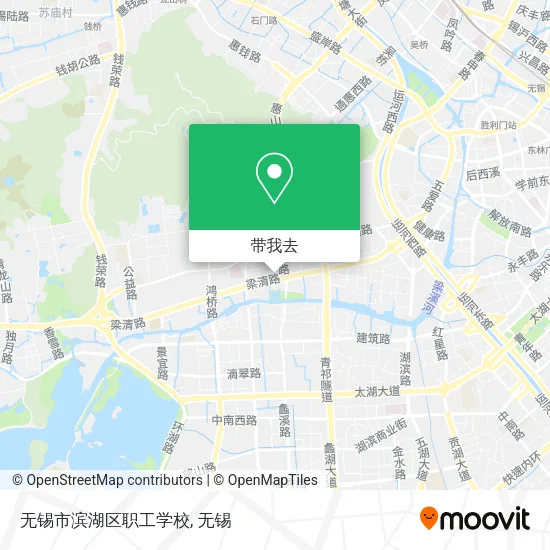 无锡市滨湖区职工学校地图