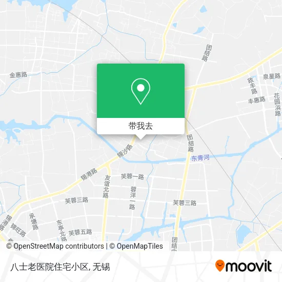 八士老医院住宅小区地图
