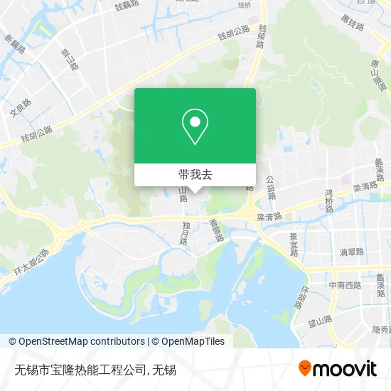 无锡市宝隆热能工程公司地图
