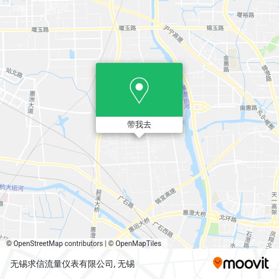 无锡求信流量仪表有限公司地图