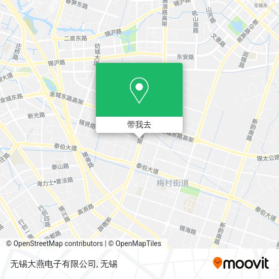 无锡大燕电子有限公司地图