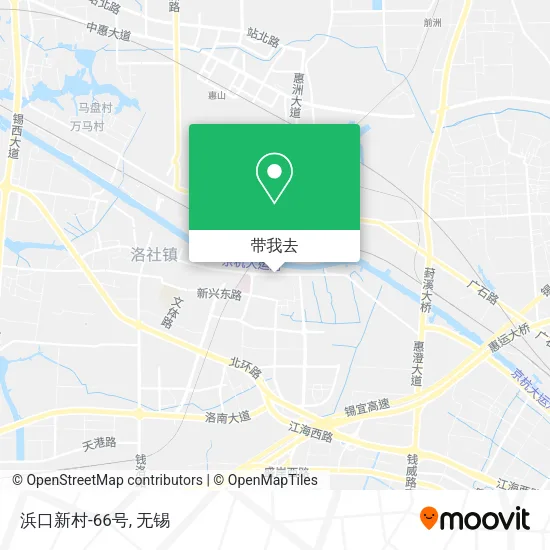 浜口新村-66号地图