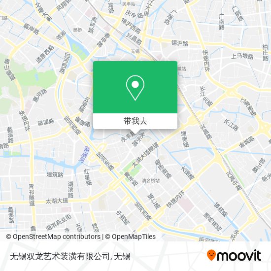 无锡双龙艺术装潢有限公司地图