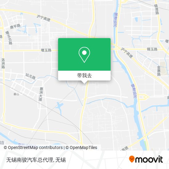 无锡南骏汽车总代理地图