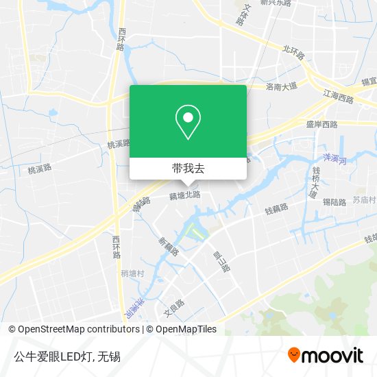 公牛爱眼LED灯地图