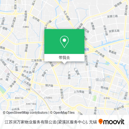 江苏润万家物业服务有限公送(梁溪区服务中心)地图